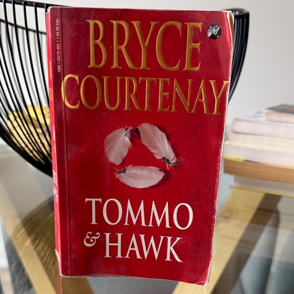 Bryce Courtenay "Tommo & Hawk" Paperback Book - Well worn.